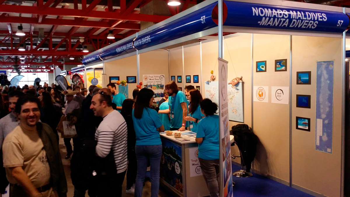 La feria Madrid Azul en pleno apogeo