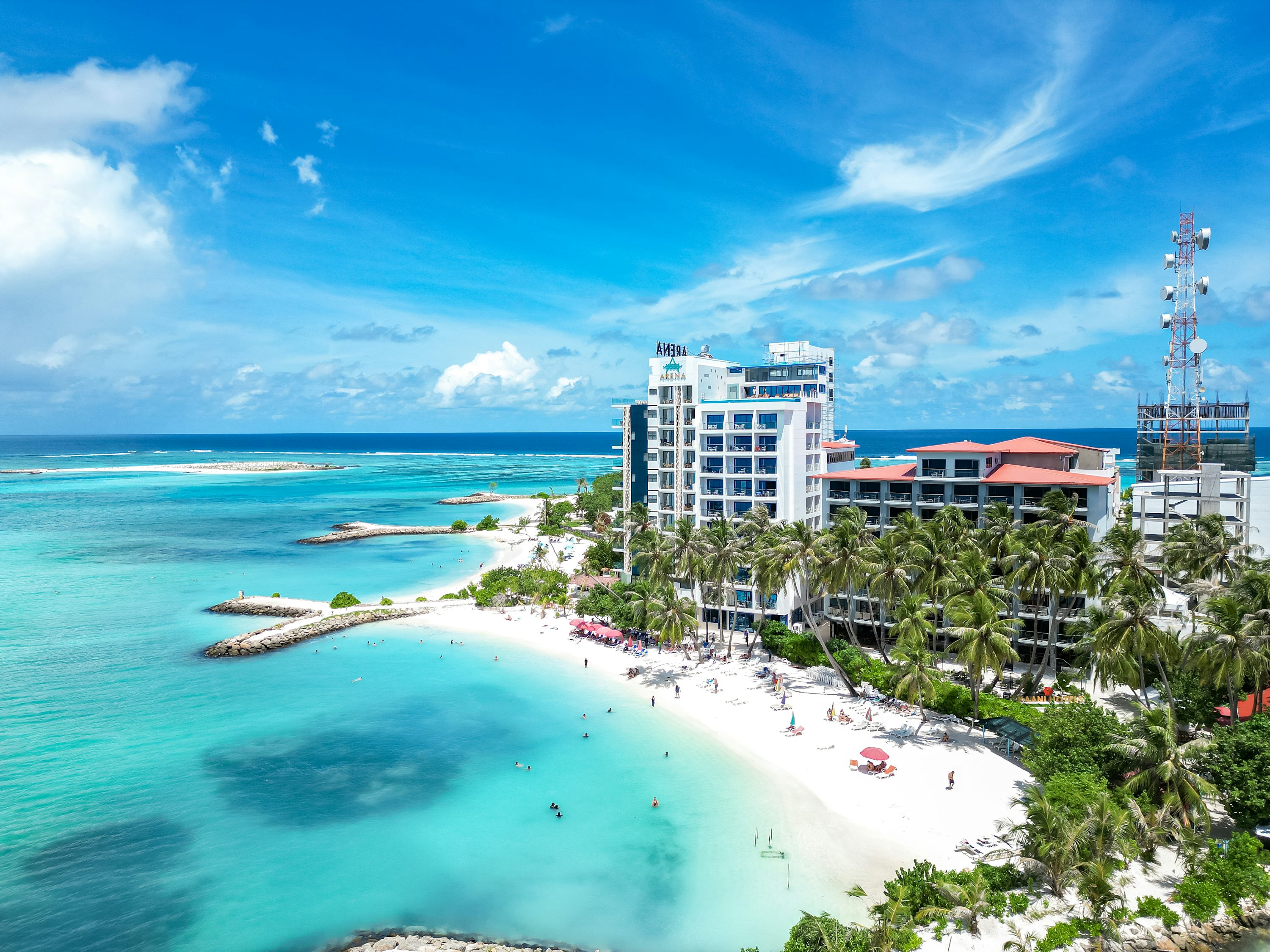 Isla local de Maafushi, Maldivas