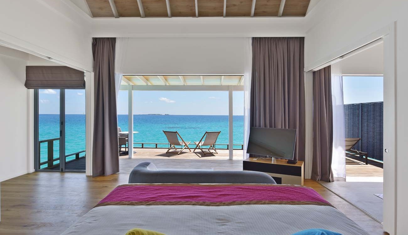 Deluxe Water Villa en Kuramathi Maldives