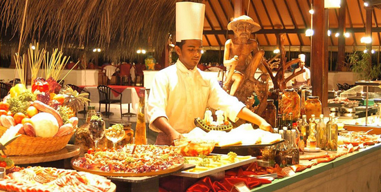 Main Restaurant del Adaaran Club Rannalhi