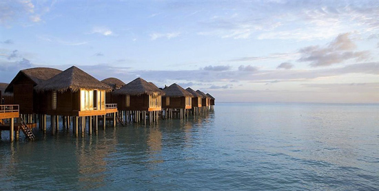Over water villas en Anantara Dighu Sup