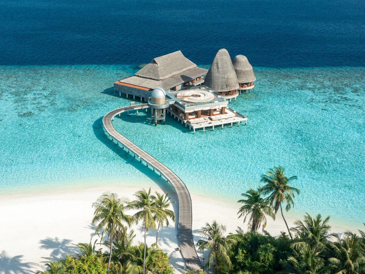 Complejo sobre el agua SEA.FIRE.SPICE.SKY en Anantara Kihavah