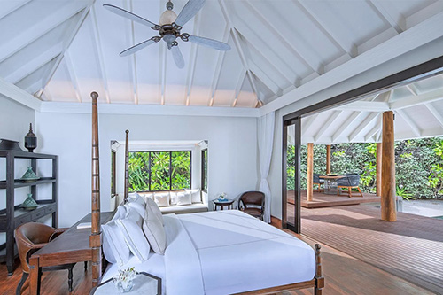 Beach / Sunset Beach Pool Villa en Anantara Kihavah Maldives