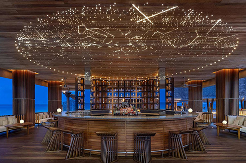 Bar SKY y cenas privadas en Anantara Kihavah Maldives