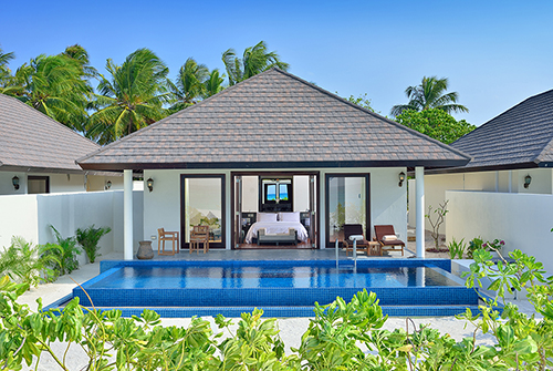 Sunset Deluxe Beach Villa with Pool de Atmosphere Kanifushi