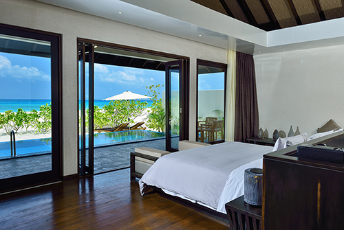 Sunset Beach Villa with Pool de Atmosphere Kanifushi