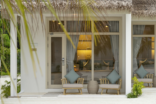 Beach Villa a pie de arena en Bandos Maldives