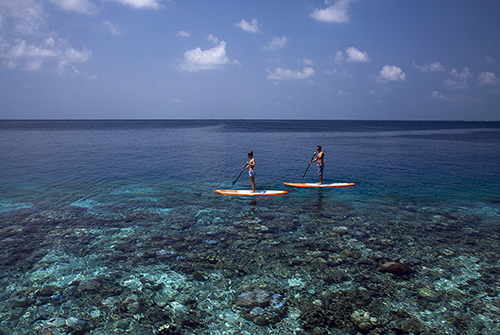 Paddleboard de Coco Bodu Hithi