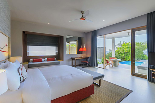 Beach Villa with Pool