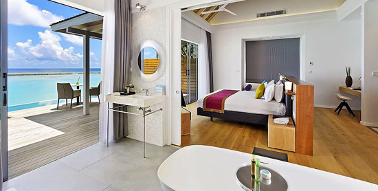 Interior de la Pool Villa