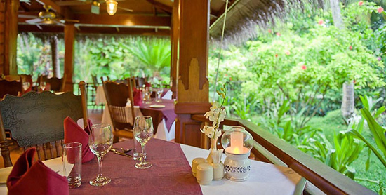 Restaurante Siam Garden del Kuramathi Superior
