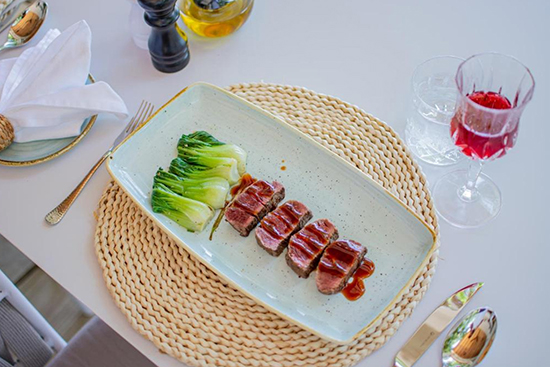 Kashibo, restaurante japonés con teppanyaki en Malahini Kuda Bandos