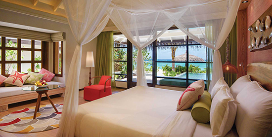 Habitación principal de Deluxe Beach Villa with Pool de OBLU Select at Sangeli