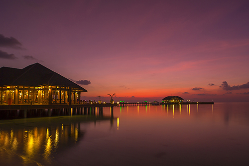 Sunset de Sun Siyam Olhuveli