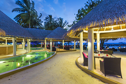Restaurante The Well Done de Sun Siyam Vilu Reef