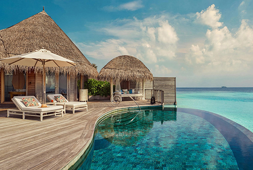 Ocean House with Private Pool sobre la laguna en The Nautilus Maldives