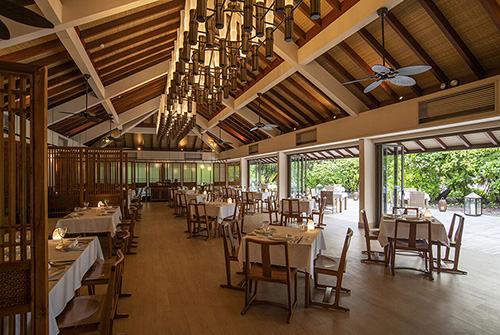 Li Bai, restaurante de cocina cantonesa en The Residence Maldives at Dhigurah