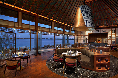 Interior de Li Liong restaurant