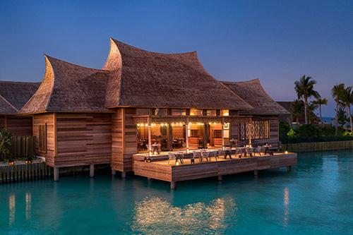 Li Long, restaurante de cocina china en Waldorf Astoria Maldives Ithaafushi