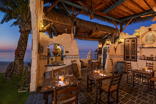 Yasmeen, restaurante de cocina de Oriente Medio en Waldorf Astoria Maldives Ithaafushi