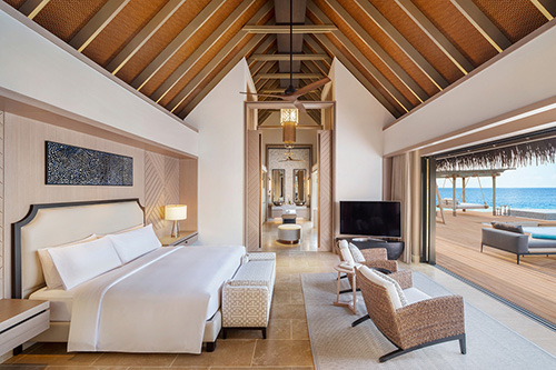 Interior de villa en Waldorf Astoria