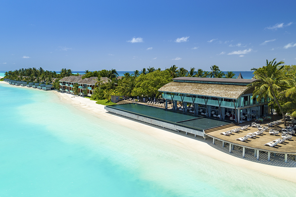 Piscina en Kuramathi