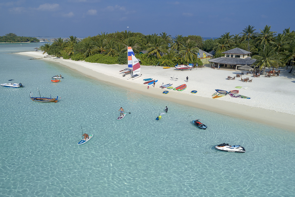 Actividades acuáticas en Maldivas
